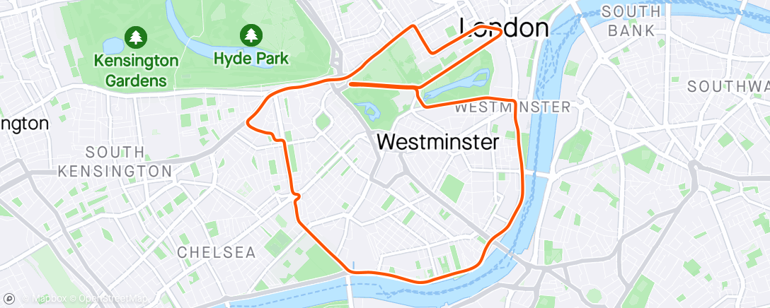 Map of the activity, Zwift - 01. Sweet Spot Foundation in London