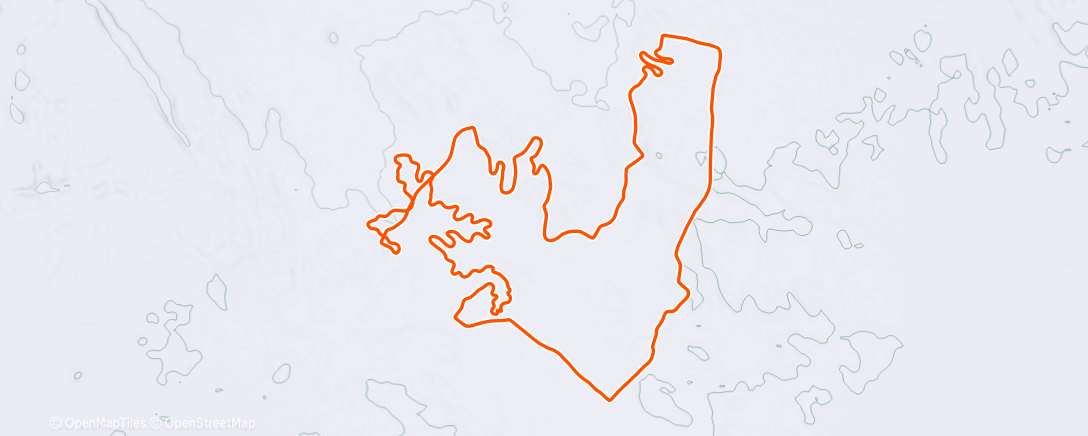 Map of the activity, MyWhoosh - Heritage Climb