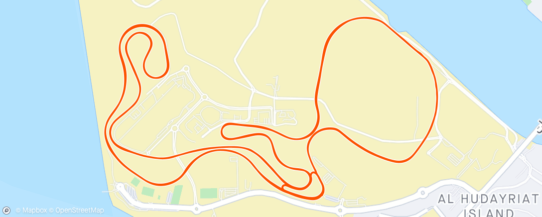 Map of the activity, Evening Ride