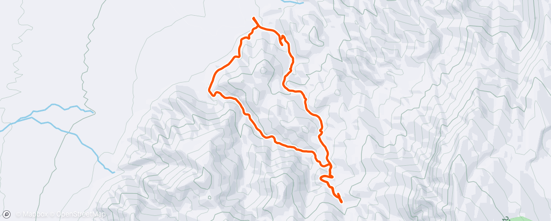 Map of the activity, North Piedra Lisa w/James