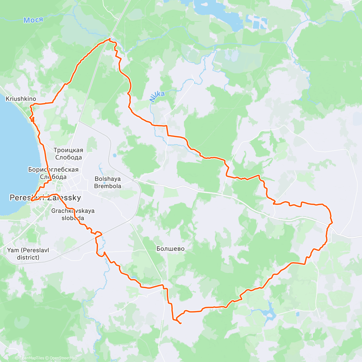 Map of the activity, R-32. Mad Fox 🦊 Ultra Invocation 2025. K70.