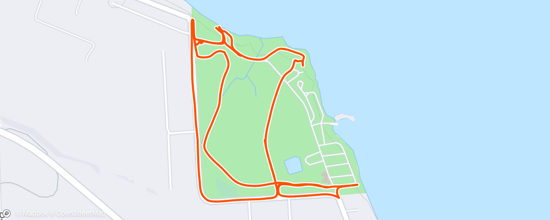 Mapa da atividade, Morning Run