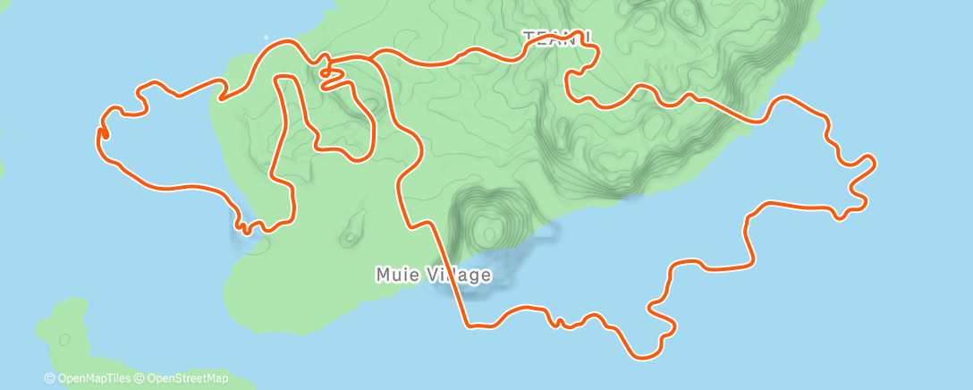 Map of the activity, Zwift - 1 on The Magnificent 8 in Watopia