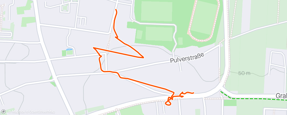Map of the activity, Nachtspaziergang 🐕🚶‍♀️