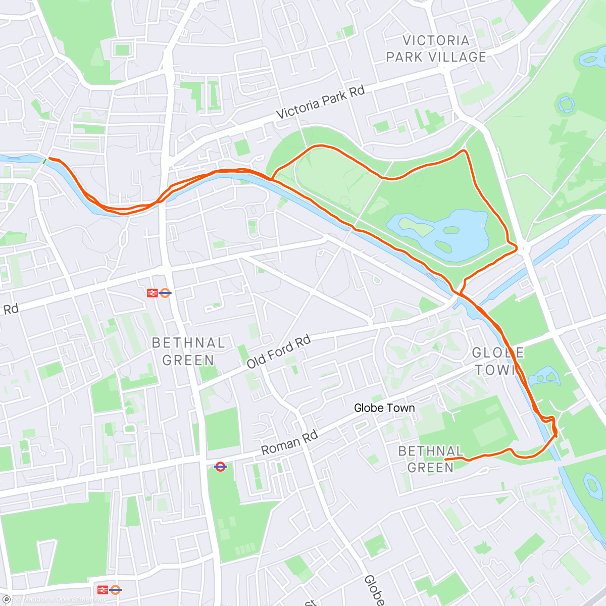 Kaart van de activiteit “Night run ✨”