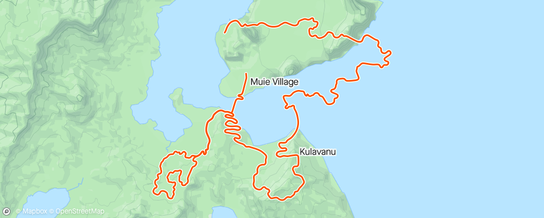 Map of the activity, Zwift - Korby VV (MI DUOL3)'s Meetup on Bigger Loop in Watopia