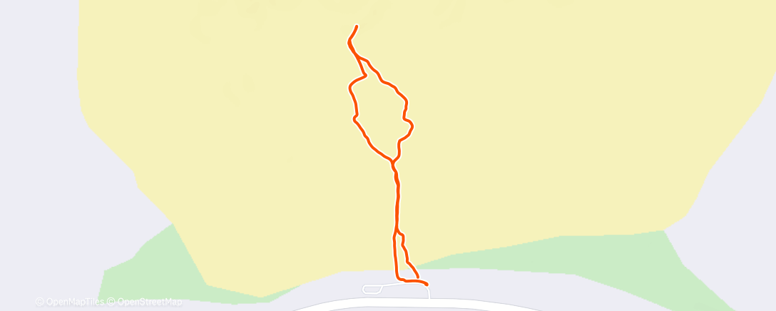 Map of the activity, Mesquite Flat Sand Dunes