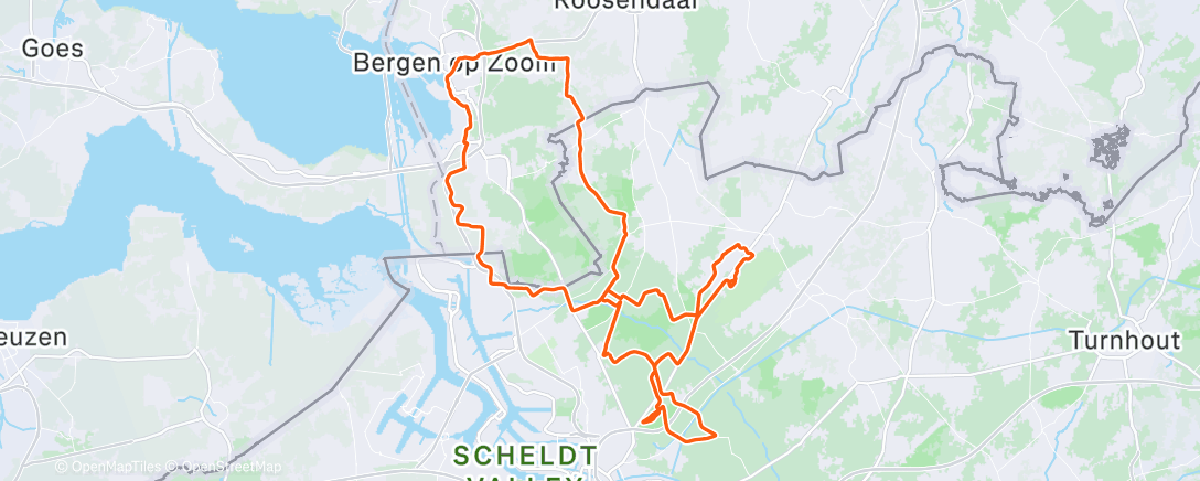 Карта физической активности (Ochtendrit)