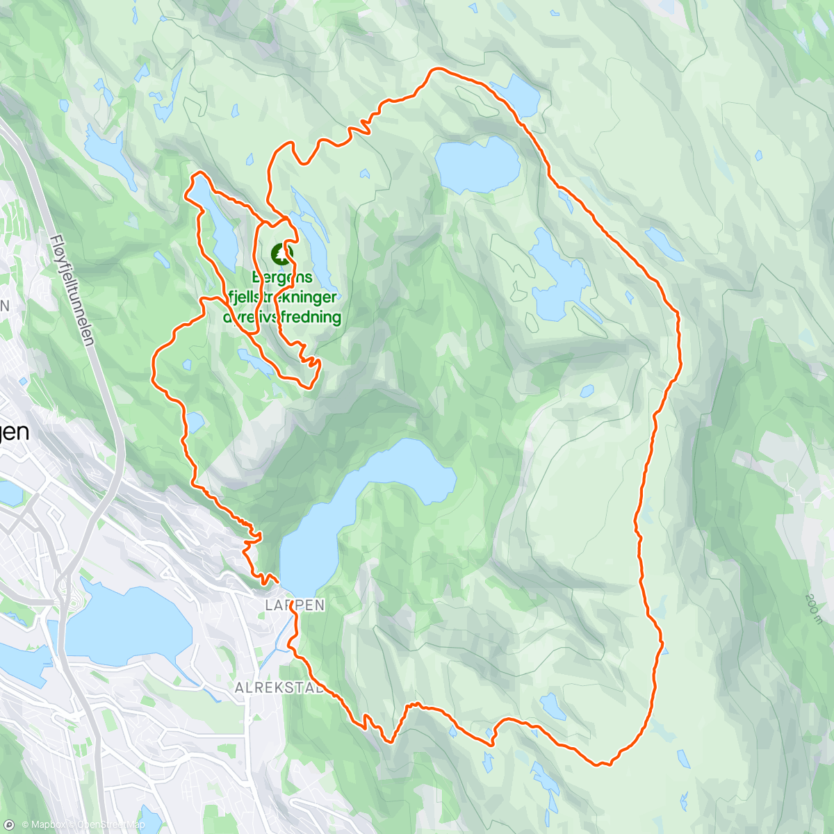 Map of the activity, Vidden