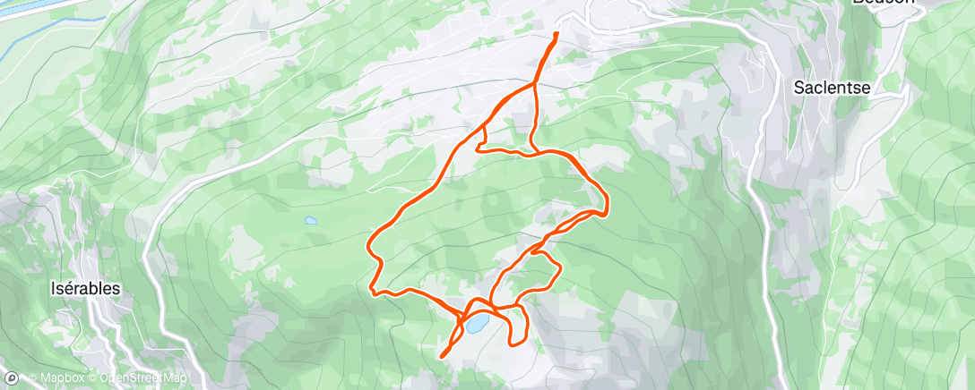 Mapa da atividade, Skimo #19. Endurance à Nendaz ⛅️ dans de bonnes conditions ❄️