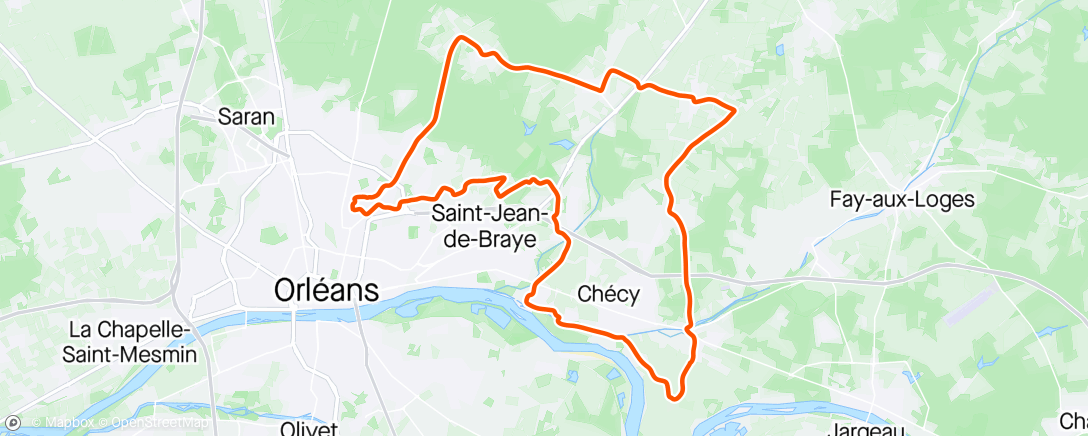 Map of the activity, Randonnée CJF "Bien-être"