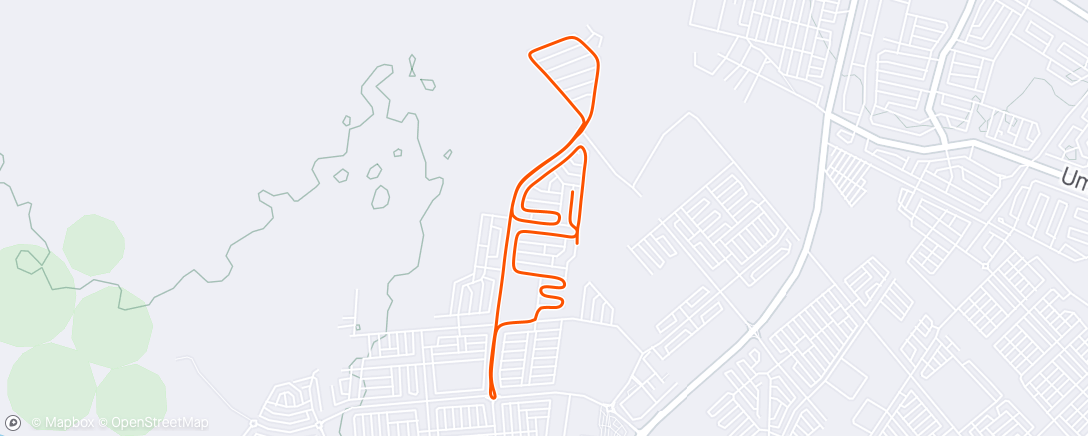 Mapa da atividade, Morning Run