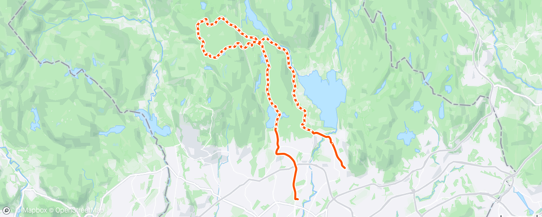 Map of the activity, Oslo Dawn Patrol GirlsGoneGravel ✨