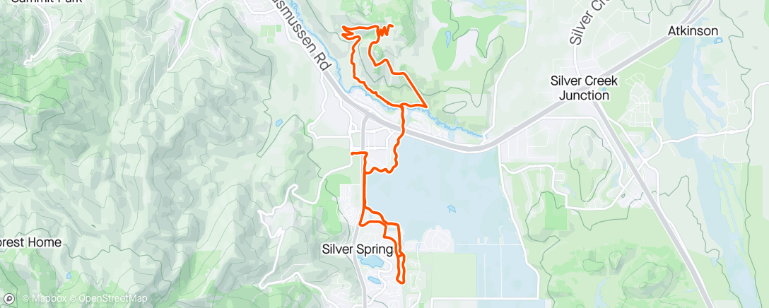 Map of the activity, Training wheels removed