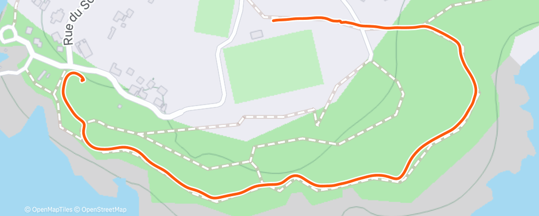 Карта физической активности (Morning Run)