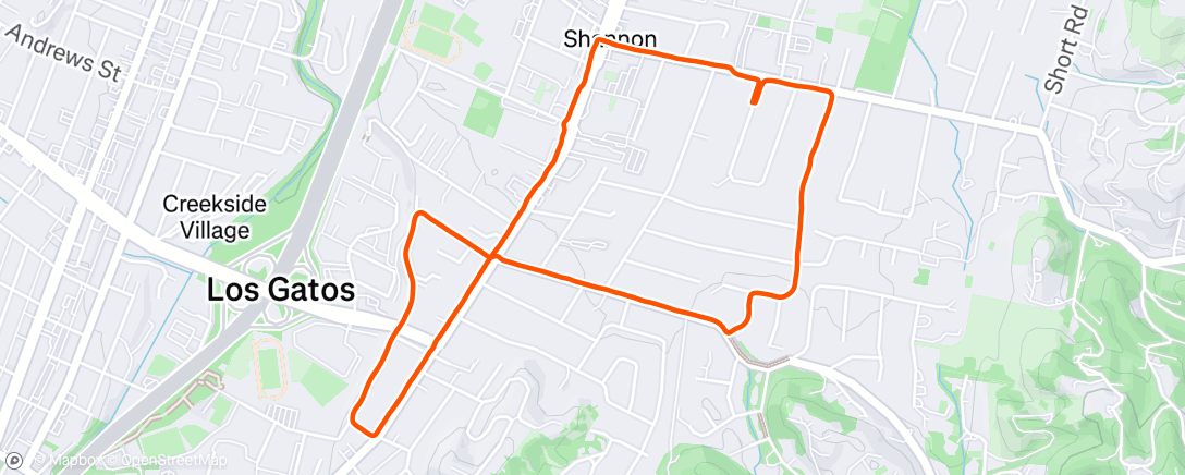 活动地图，Afternoon Run