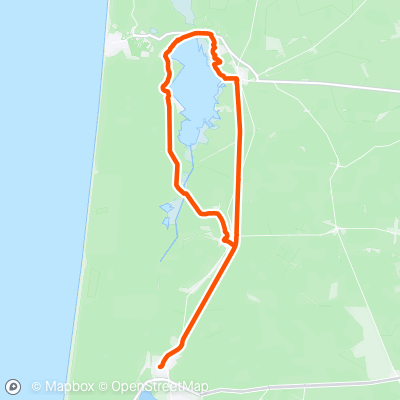 tour du lac de lacanau | 59.9 km Cycling Route on Strava