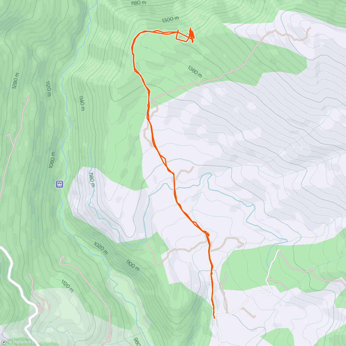 Map of the activity, Grotte de Meailles