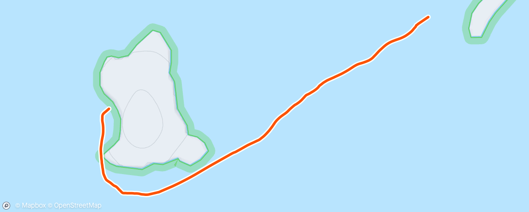 Mappa dell'attività Day 4 Swim 3