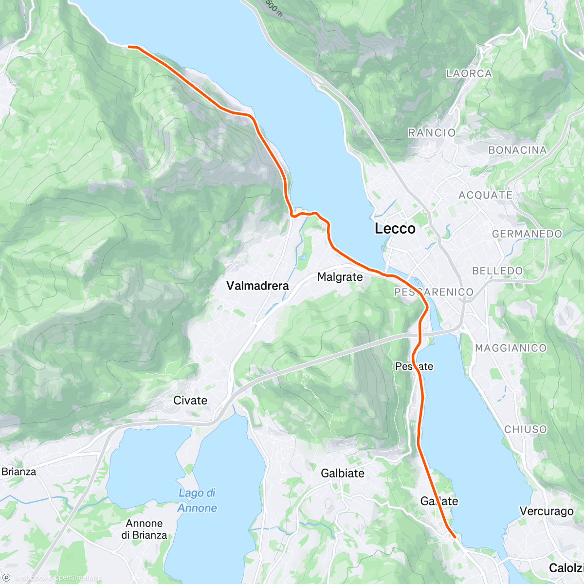 Map of the activity, ROUVY - Active Recovery