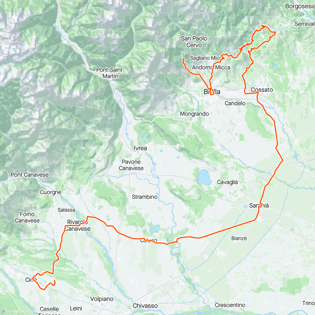 Map of the activity, Giro d'Italia 🇮🇹 - Tappa 2