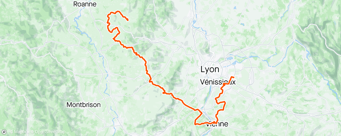 Map of the activity, Dauphiné stage 5