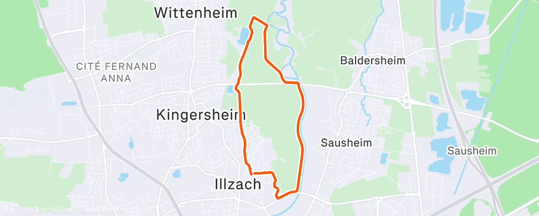 Map of the activity, CAP polaire #2