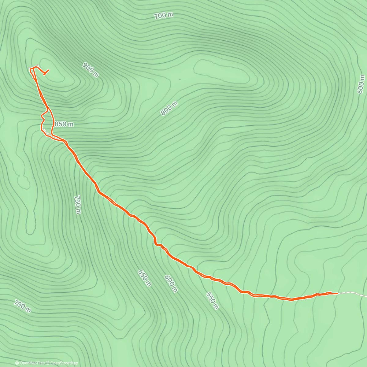 Map of the activity, Toolbrunup