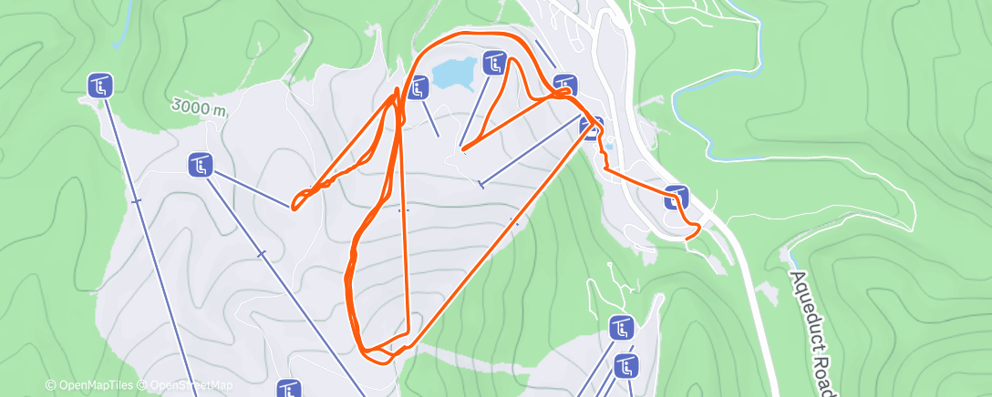 Карта физической активности (Afternoon Workout)