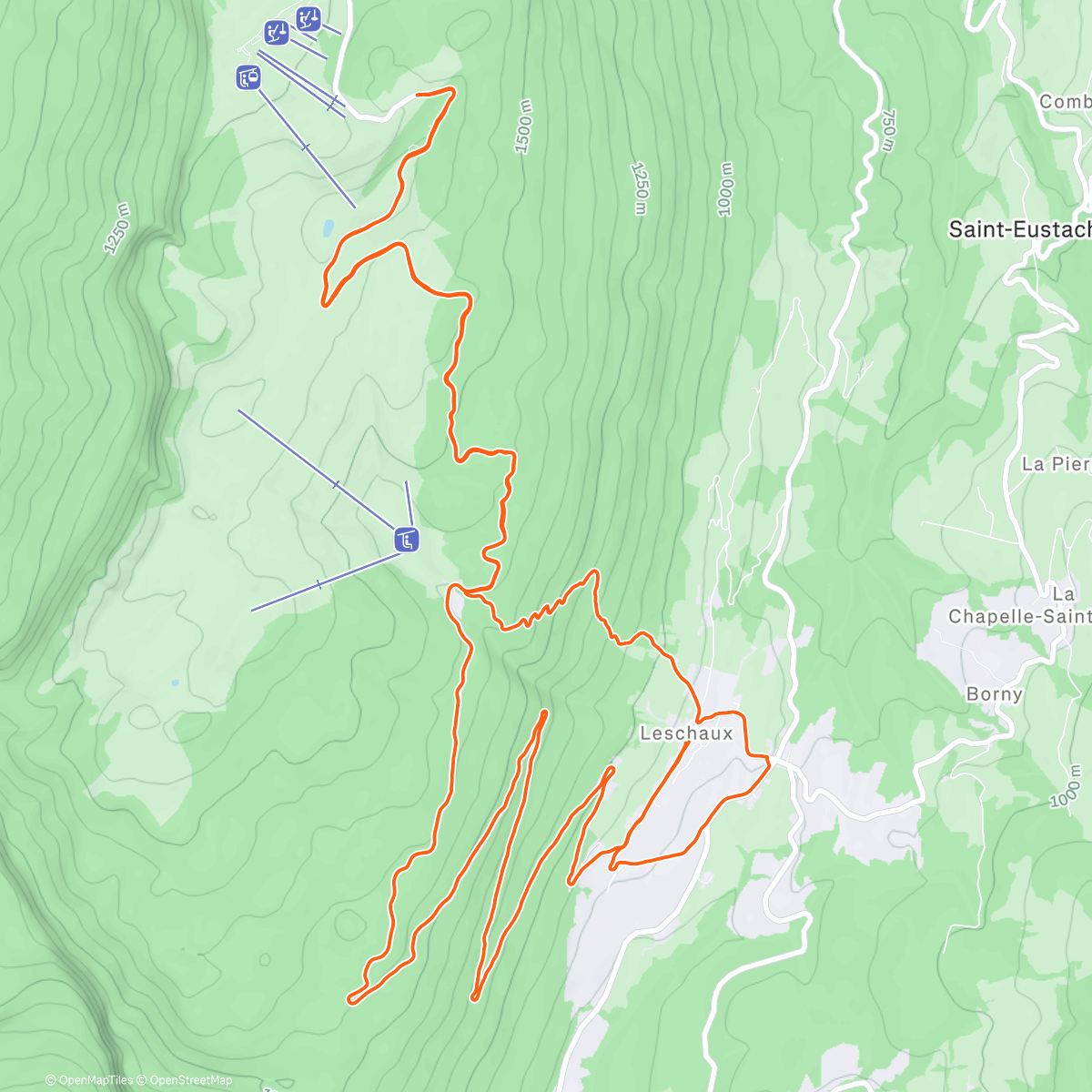 Map of the activity, Un peu de seuil long avec Naska toujours là 🫶
