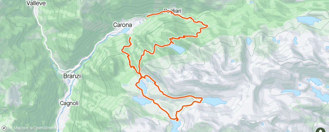 Mappa dell'attività Morning Hike