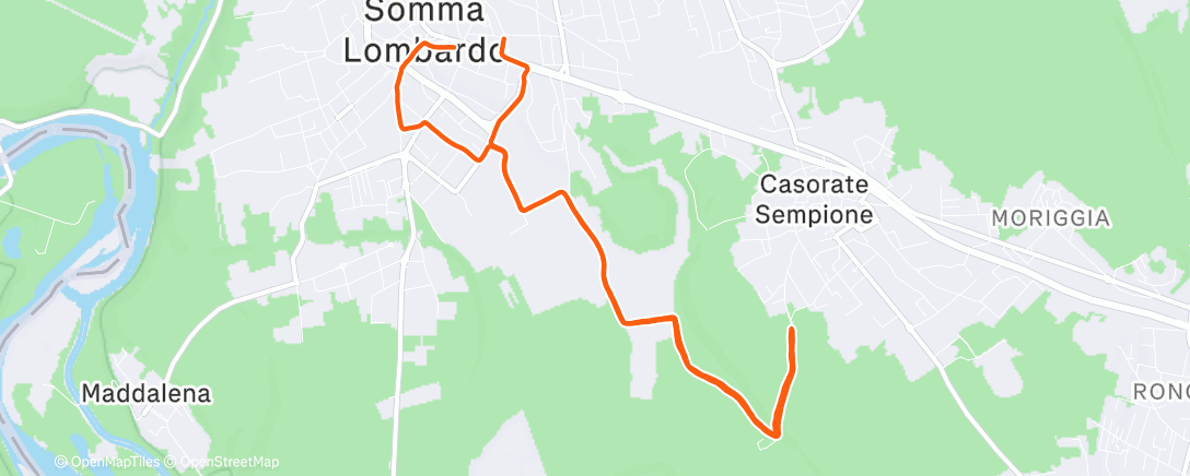 Map of the activity, anche a te e famiglia