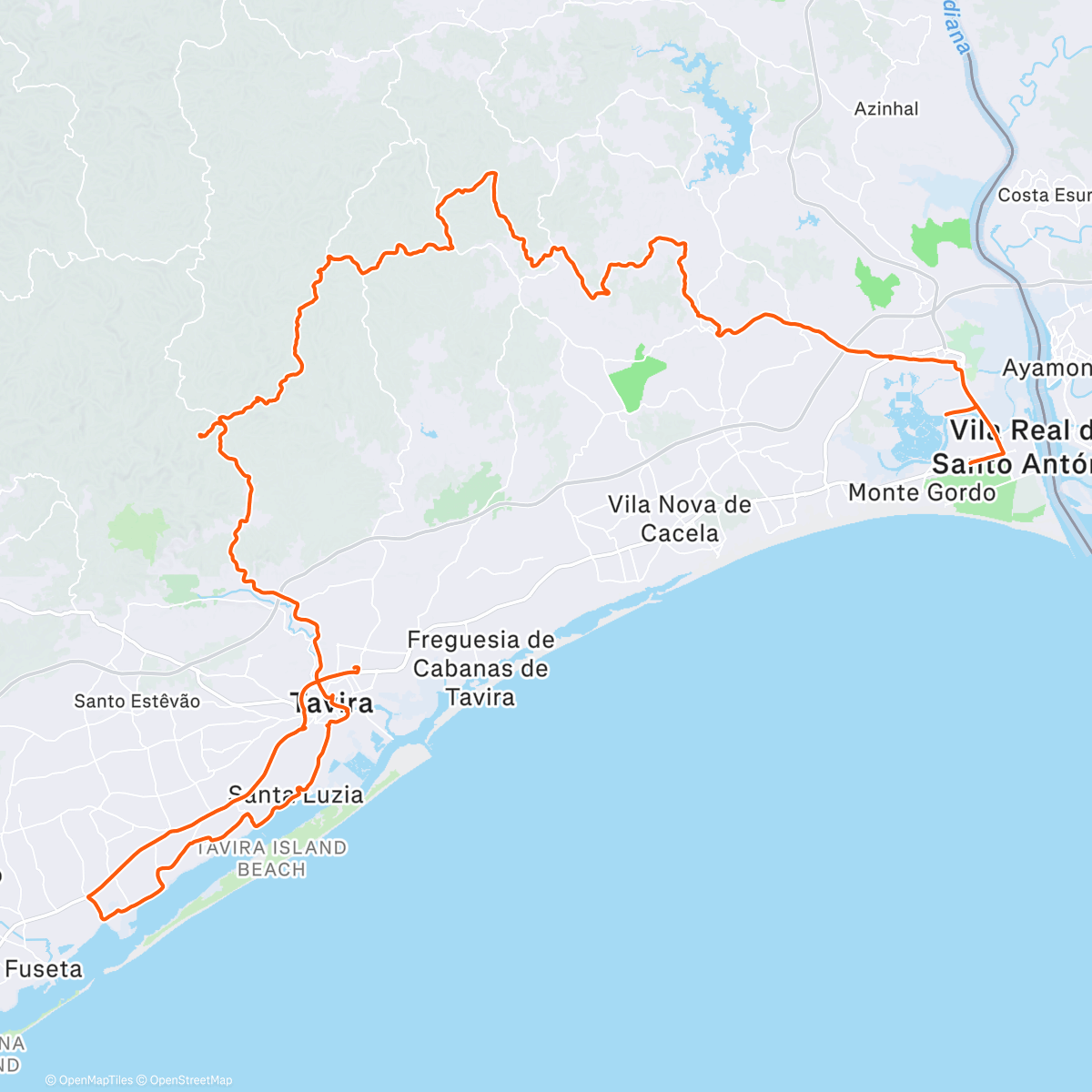 Map of the activity, Portugal preparing me for 2026