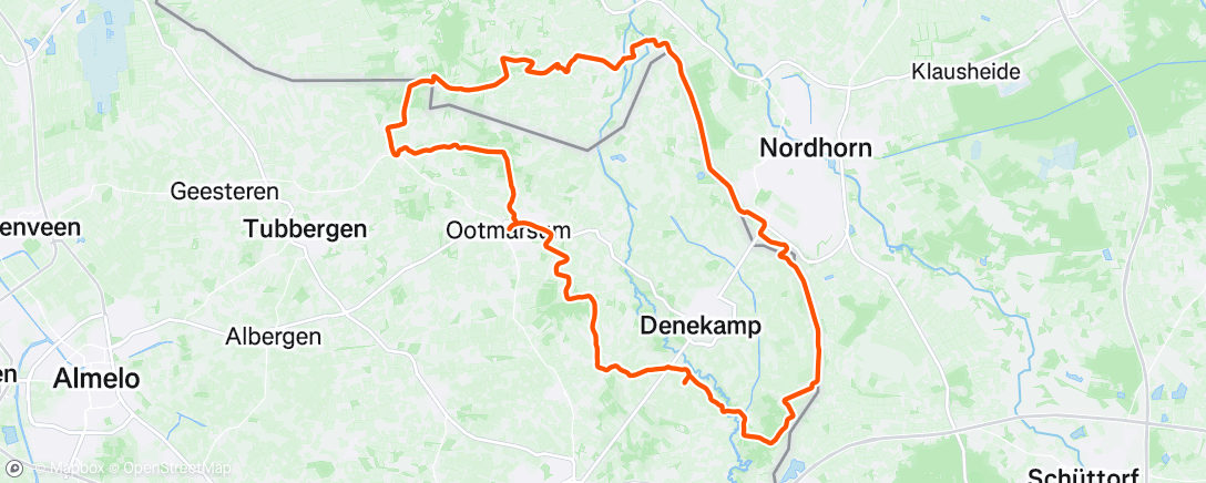 Map of the activity, Will ride for cake