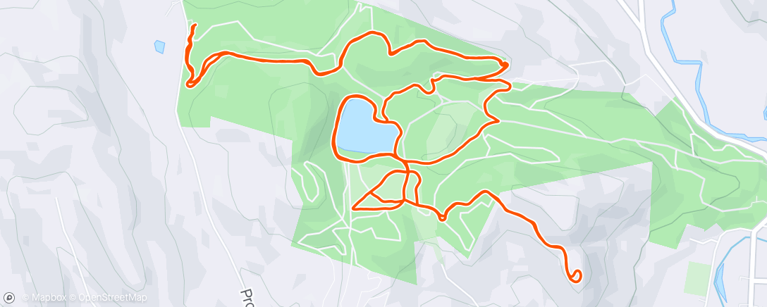Map of the activity, A little clum’ski w/Iris- Mt Tom