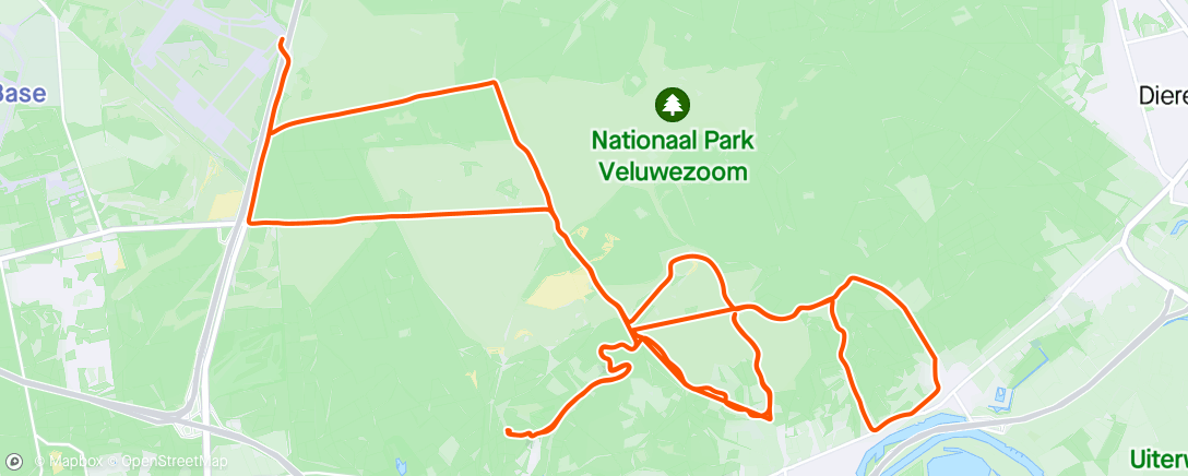 Map of the activity, Clinic klimmen en dalen