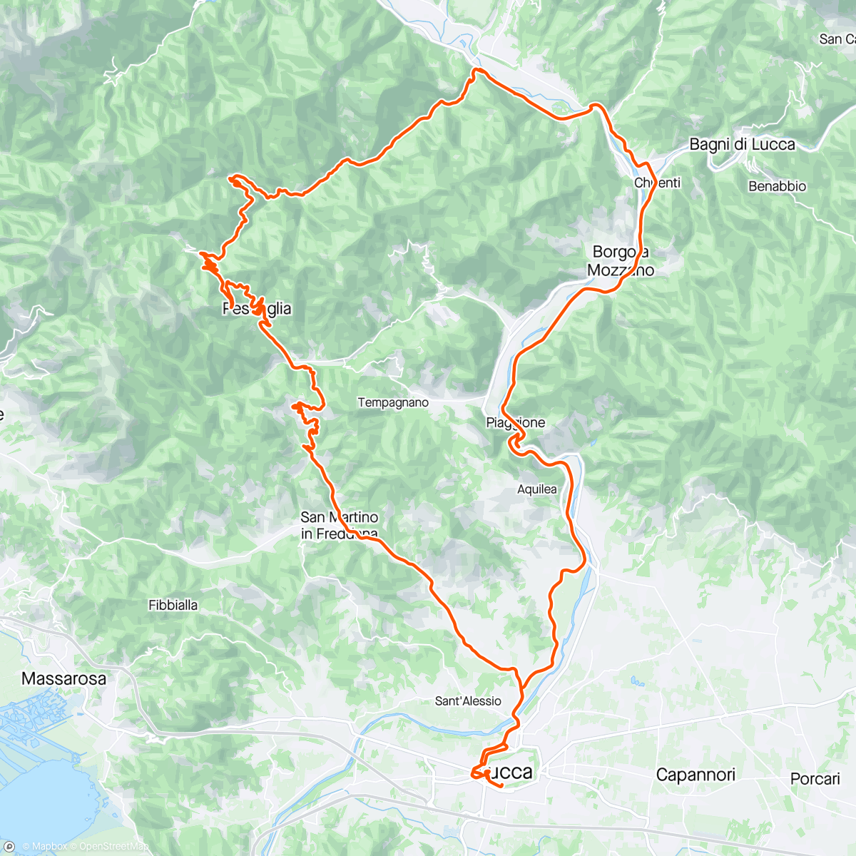 Map of the activity, Bellissimo giro in bellissima compagnia 🤩🤩🤩🇦🇱🇦🇱🇦🇱
