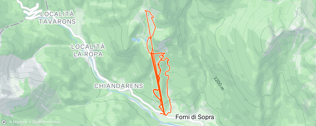 Map of the activity, Morning Mountain Bike Ride