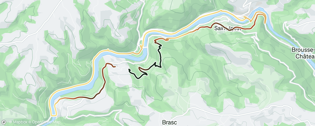Carte de l'activité