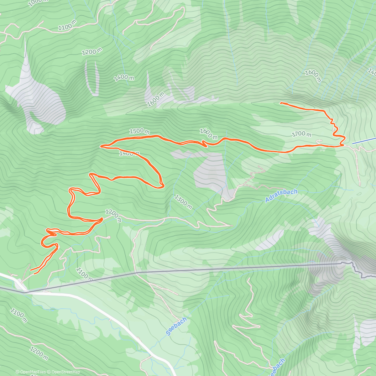 Map of the activity, Breitenberg 🎅🏼🎄💫