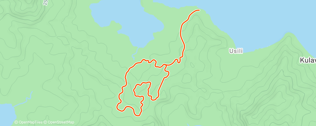 Map of the activity, Zwift - Jungle Circuit in Watopia
