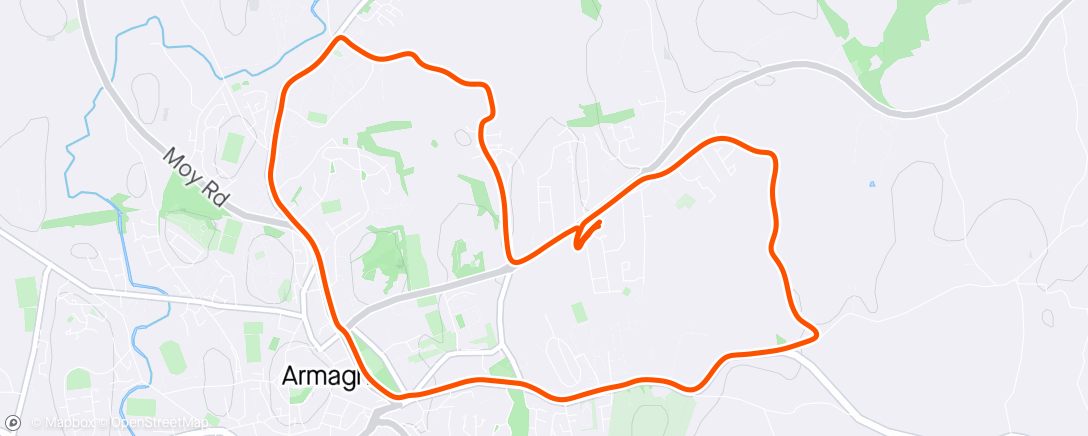 Map of the activity, Morning Run 🏃🏼‍♂️