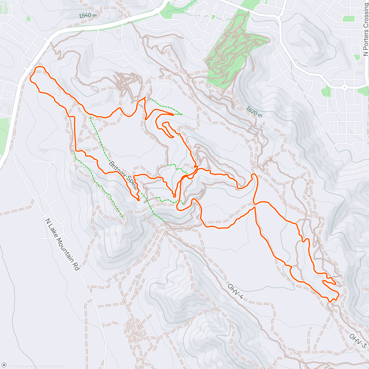 Map of the activity, Wasatch Trail Series Race #1: Eagle Mountain