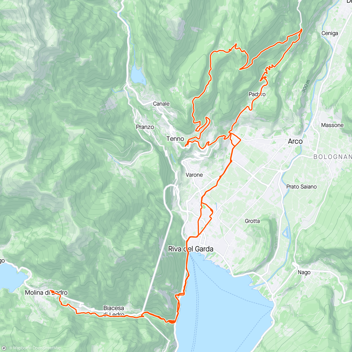 アクティビティ「Nauka jazdy na rowerze MTB 🙃」の地図