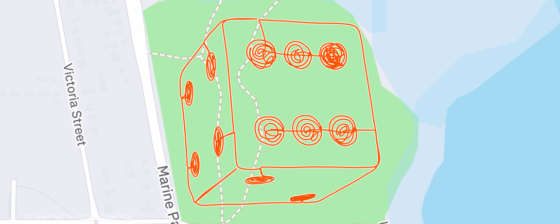 Map of the activity, Rolled a 6 🎲
