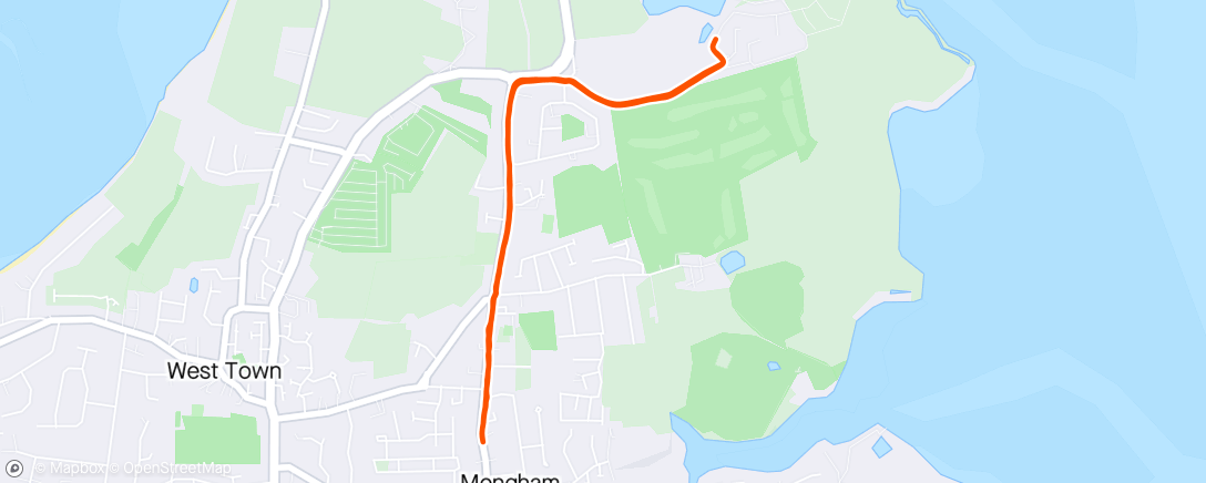 Map of the activity, Morning Run pain free after 9 months 👌