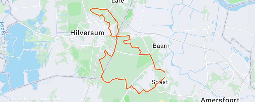 Mappa dell'attività Op de valreep nog even de slechtste benen van het jaar af kunnen vinken 🎇