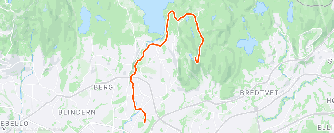 「Lunch Run med Sønnik i vogn 🥵」活動的地圖