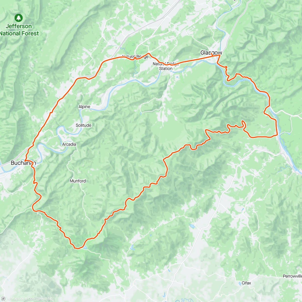 Mapa da atividade, Incroyable montée de 20km