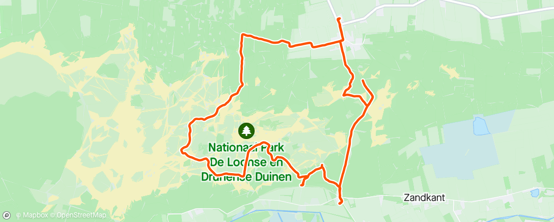Map of the activity, D'n Dries